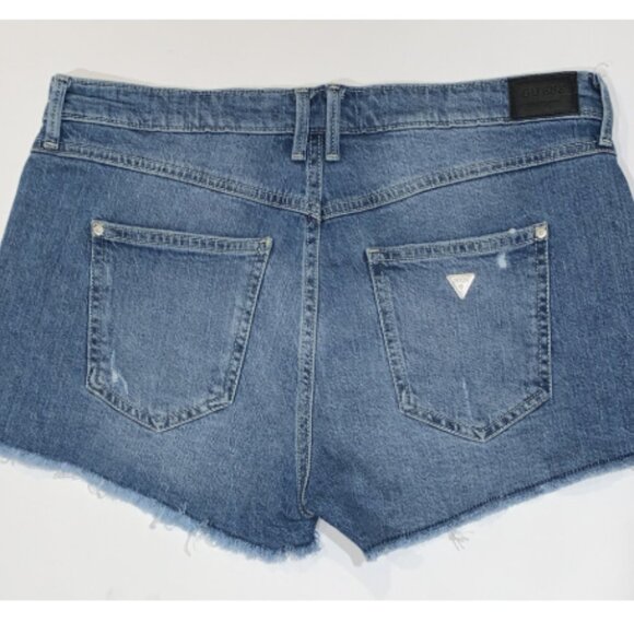Brand New Guess Vintage High Rise Jean Shorts - Picture 7 of 11